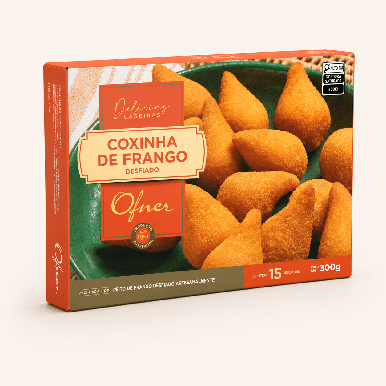 COXINHA DE FRANGO 300G